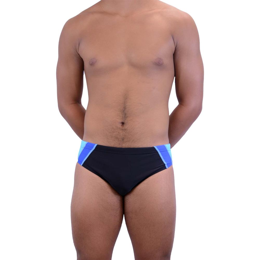 Adoretex Men's Solid Racer Swimsuit (Adult)