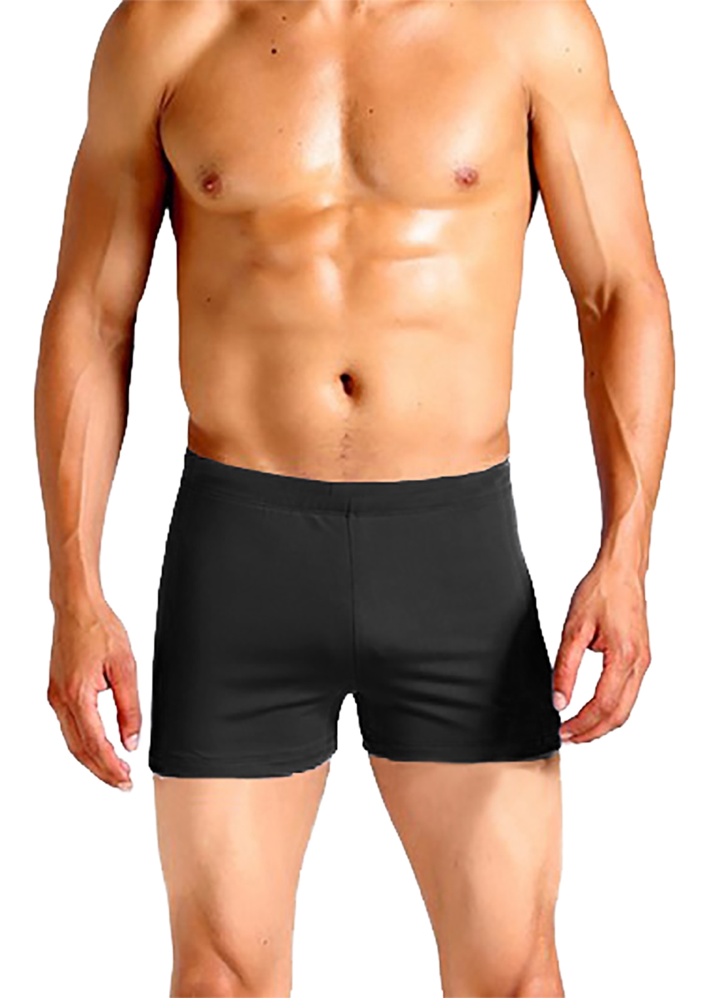 Adoretex Men's Solid Square Leg Short Swimsuit (Adult)
