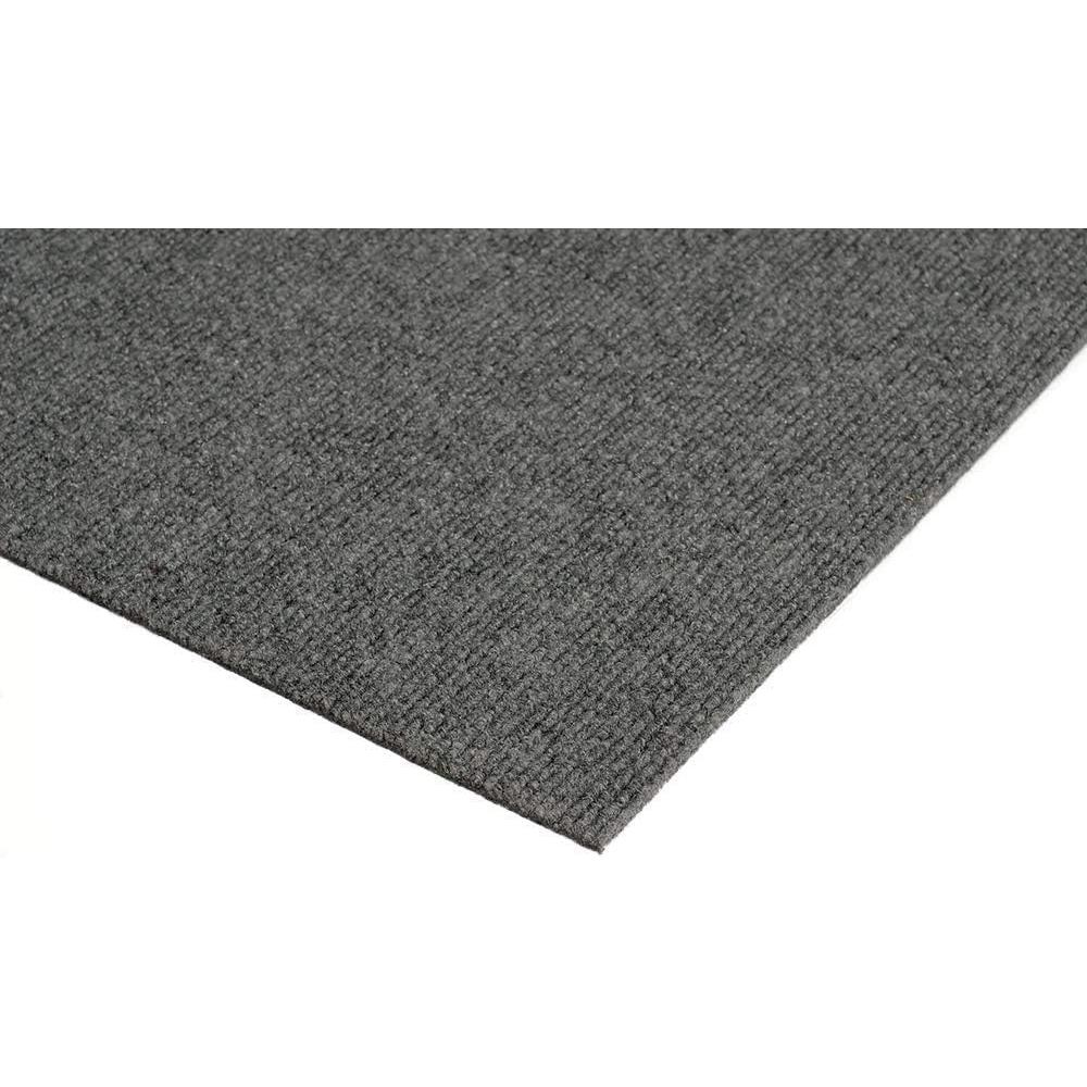 Koeckritz Rugs Durable Outdoor Area Rugs Constructed with Superior Soft PET Fiber (Color: Sky Gray) Made from 100% Purified Recycled Bottles