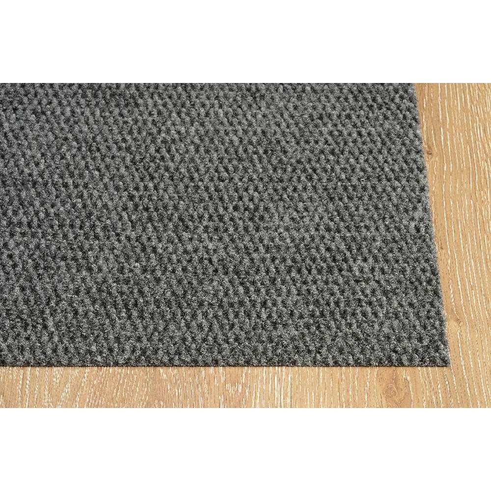 Koeckritz Rugs Hobnail Design Durable Outdoor Area Rugs Constructed with Superior Soft PET Fiber (Color: Gray) 