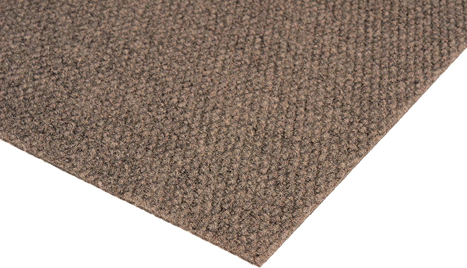 Koeckritz Rugs Hobnail Design Durable Outdoor Area Rugs Constructed with Superior Soft PET Fiber (Color: Espresso)
