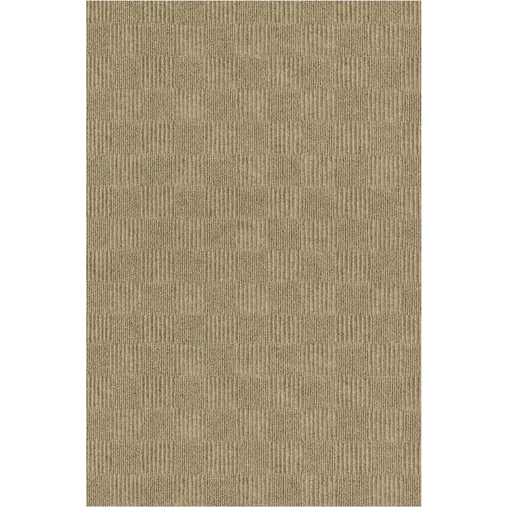 Koeckritz Rugs Soft and Durable Patchwork Style Indoor - Outdoor Area Rugs Lightweight and Flexible (Color: Chestnut)