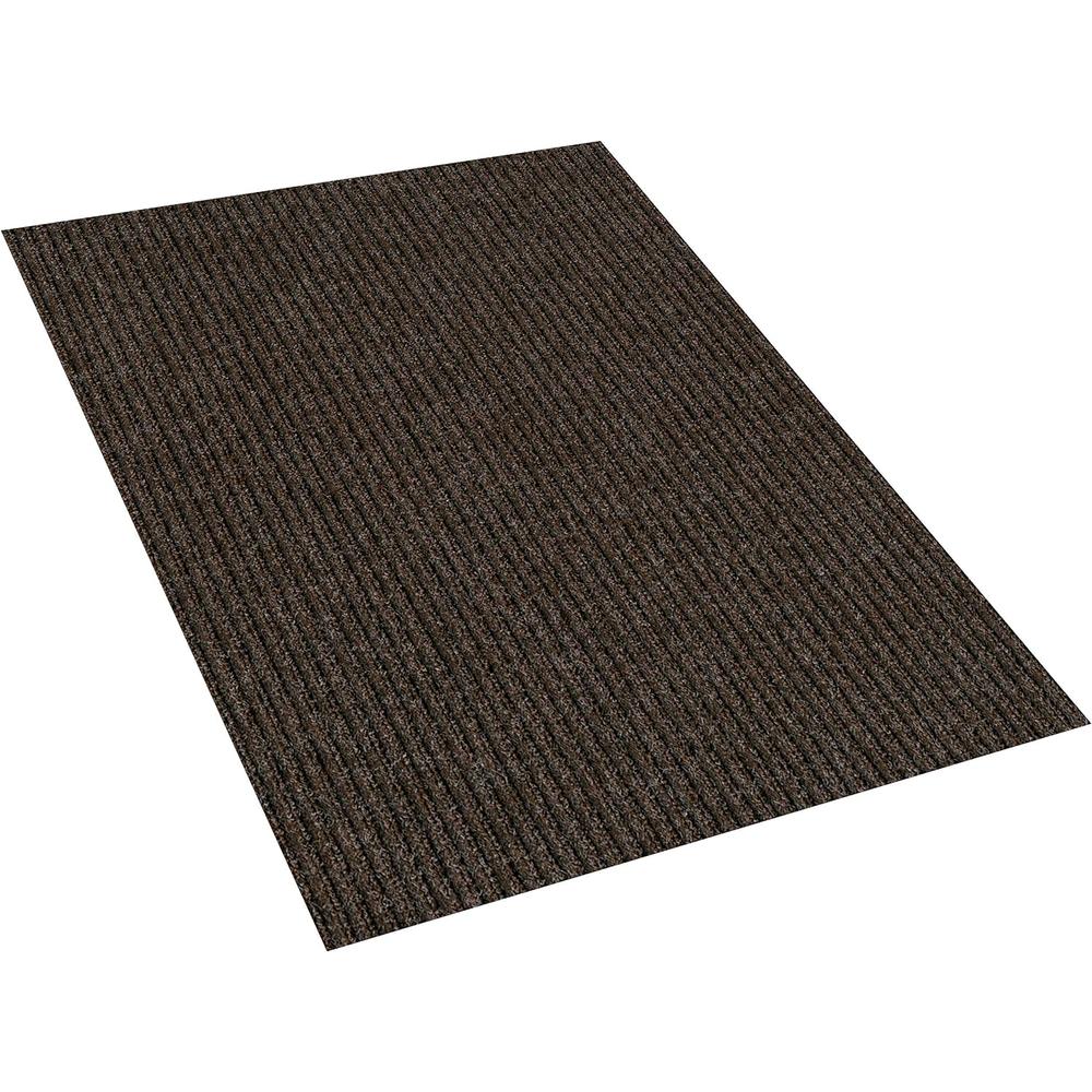 Koeckritz Rugs Durable All Weather Indoor/Outdoor Non Slip Entrance Mat Rugs and Runners (Color: Brown) 