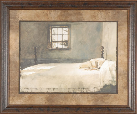 Posters Master Bedroom Andrew Wyeth 35x29 Gallery Quality Framed