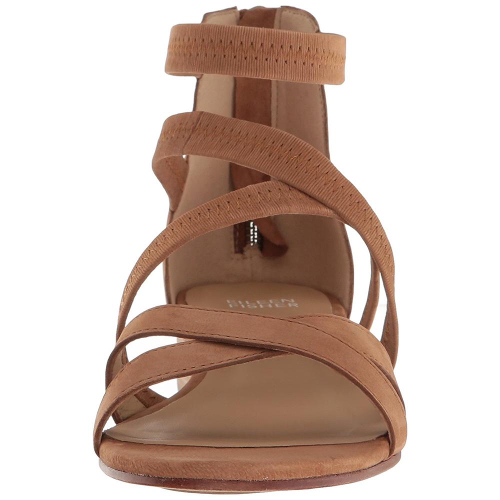 Eileen Fisher Womens Eva-Nu Leather Open Toe Casual Strappy Sandals