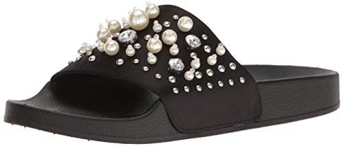 discount wholesale price 2018 shoes Steve Madden Womens Sandy Satin Open Toe Casual Slide Sandals discount wholesale price 2018 shoes Steve Madden Womens Sandy Satin Open Toe Casual Slide Sandals