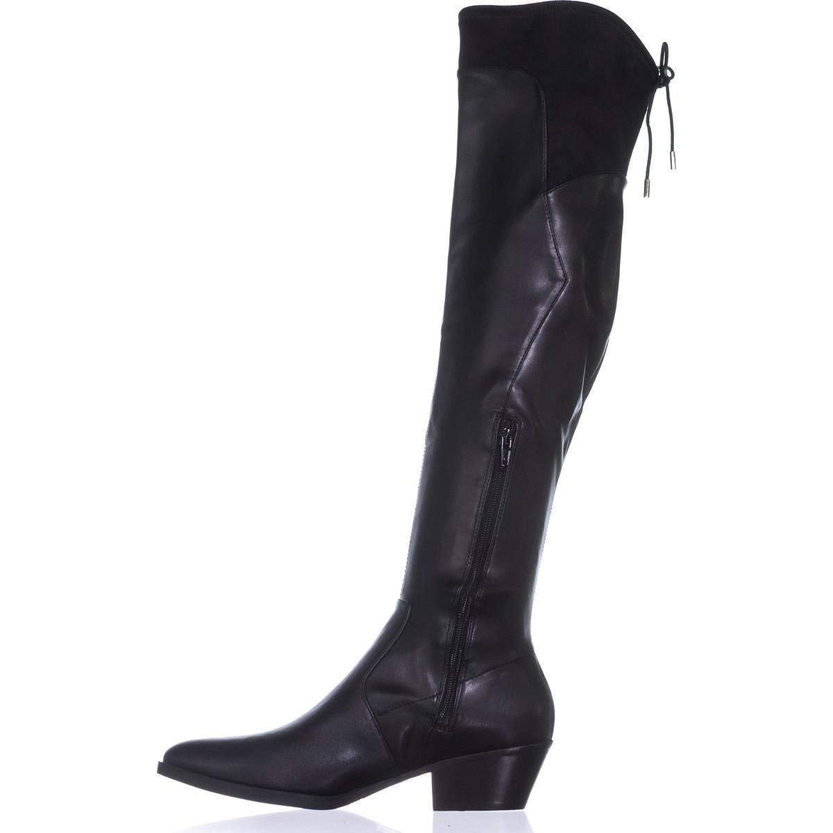Guess Womens Vianne2 Leather Almond Toe Knee High Fashion Boots - Guess Women S Leather Boots Guess Womens Vianne2 Leather Almond Toe Knee High Fashion Boots - Guess Women S Leather Boots