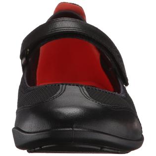 Ecco Mary Jane Flats 4 prod 4468666414?src=http%3A%2F%2Fimages.shoefabs.com%2Fpp 8d1b189b%2Fl%2Fadf189a602399a%2FECCO Womens bluma Fabric Almond Toe Ankle Strap Mary Jane Flats Black adf189a602399a