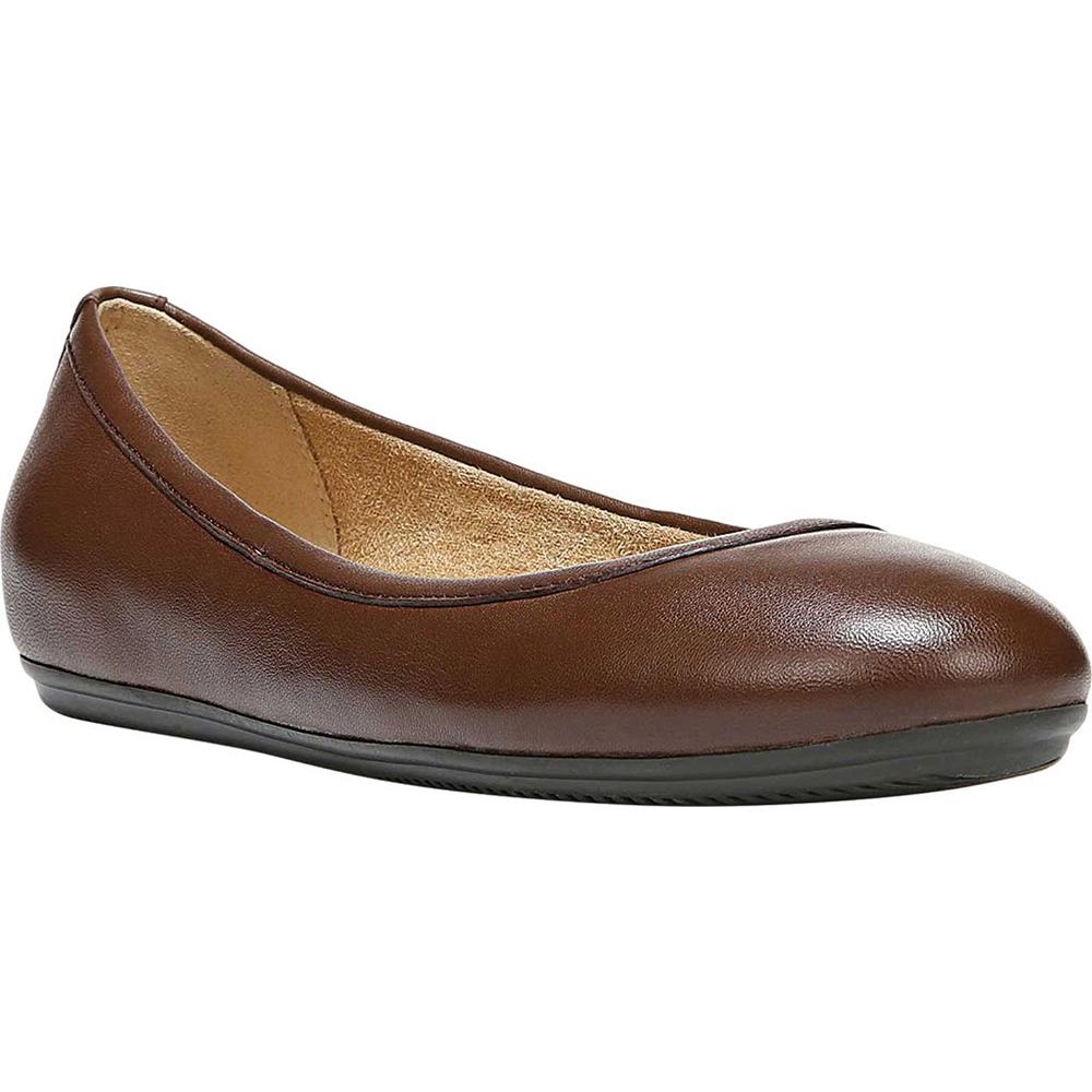 Naturalizer Womens Brittany Leather Closed Toe Slide Flats