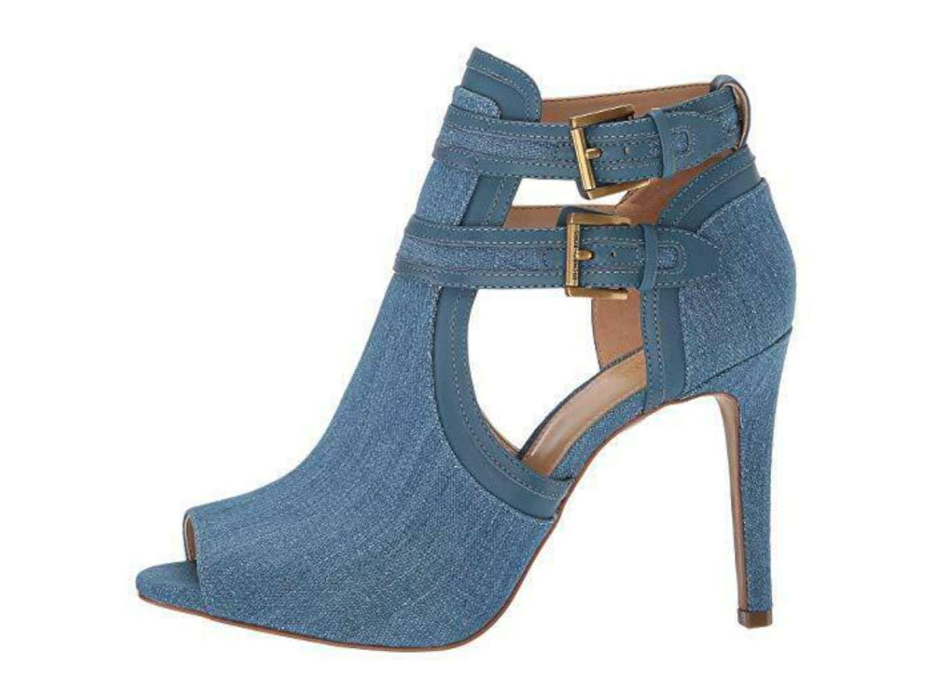 Michael Michael Kors Womens Blaze Open Fabric Open Toe Ankle Fashion Boots Michael Michael Kors Womens Blaze Open Fabric Open Toe Ankle Fashion Boots