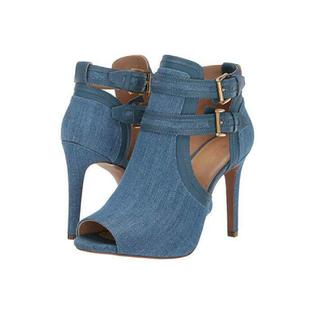 Michael Michael Kors Womens Blaze Open Fabric Open Toe Ankle Fashion Boots Michael Michael Kors Womens Blaze Open Fabric Open Toe Ankle Fashion Boots