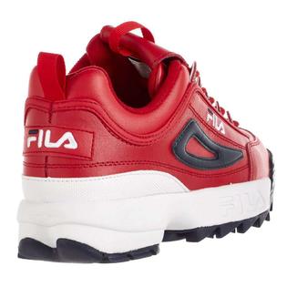 Fila Mens Disruptor Ii Premium Leather Low Top Lace Up Basketball