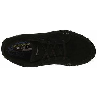 Skechers Womens Bikers Lineage Fabric Low Top Lace Up Fashion Sneakers