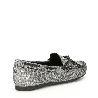 Michael Michael Kors Womens Sutton Moc Leather Closed Toe Loafers