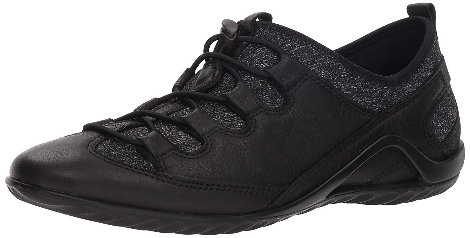 Ecco Ecco Womens Vibration Ii Toggle Leather Low Top Bungee Fashion Sneakers Ecco Ecco Womens Vibration Ii Toggle Leather Low Top Bungee Fashion Sneakers