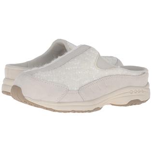 Easy Spirit Womens Traveltime Leather Low Top Slip On Walking Shoes