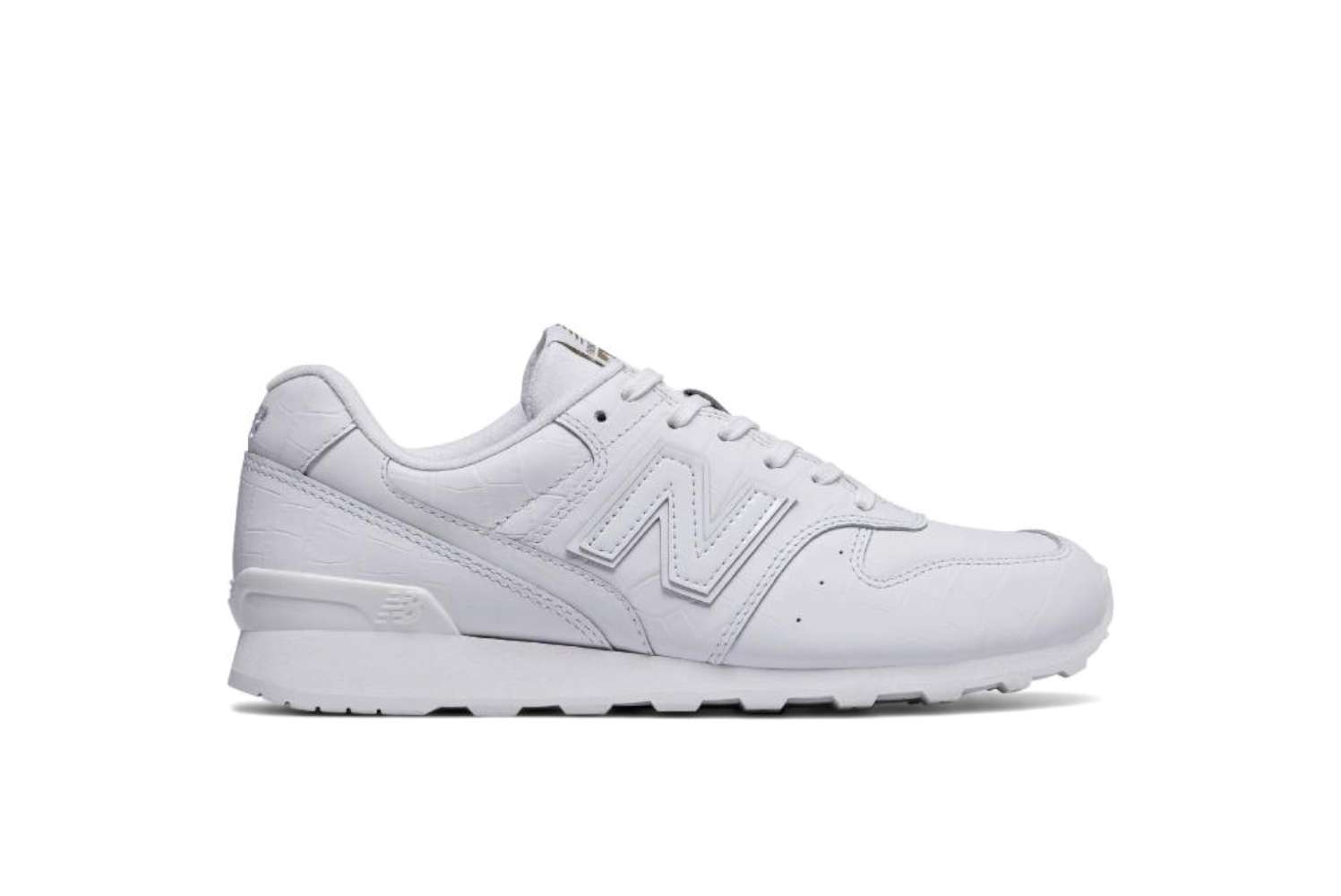 New Balance Womens 696 Leather Leather Low Top Lace Up Basketball