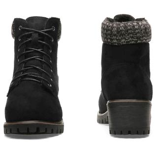 Orkii Winter Boots For Women Over Round Boots W42 Pure Black Size 8 0 Hkmq