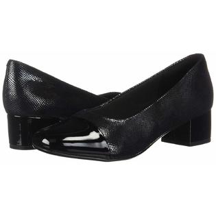 clarks womens chartli diva square toe classic pumps black clarks chartli diva pump