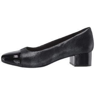 clarks womens chartli diva square toe classic pumps black clarks chartli diva pump