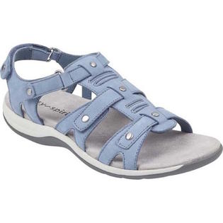 Easy Spirit Womens Sailors Leather Open Toe Casual Strappy Sandals