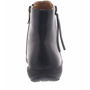 Easy Spirit Women's Elevate Leather Ankle Boots - Faux Shearling Lined, Lace-Up, Rugged & Cozy Fashion Boots