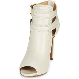 Michael Michael Kors Blaze Open Toe Bootie Light Cream 9 5 Michael Michael Kors Blaze Open Toe Bootie Light Cream 9 5