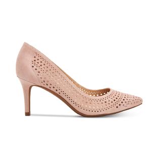 Alfani Womens Jeules Leather Pointed Toe Classic Pumps