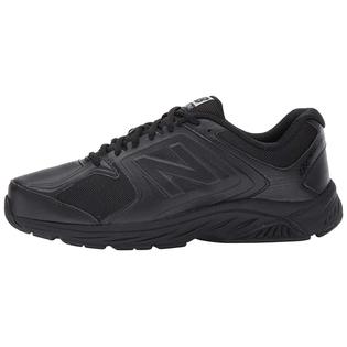 New Balance Men's 847V3 Walking Shoe, Black/Black, 9.5 D US