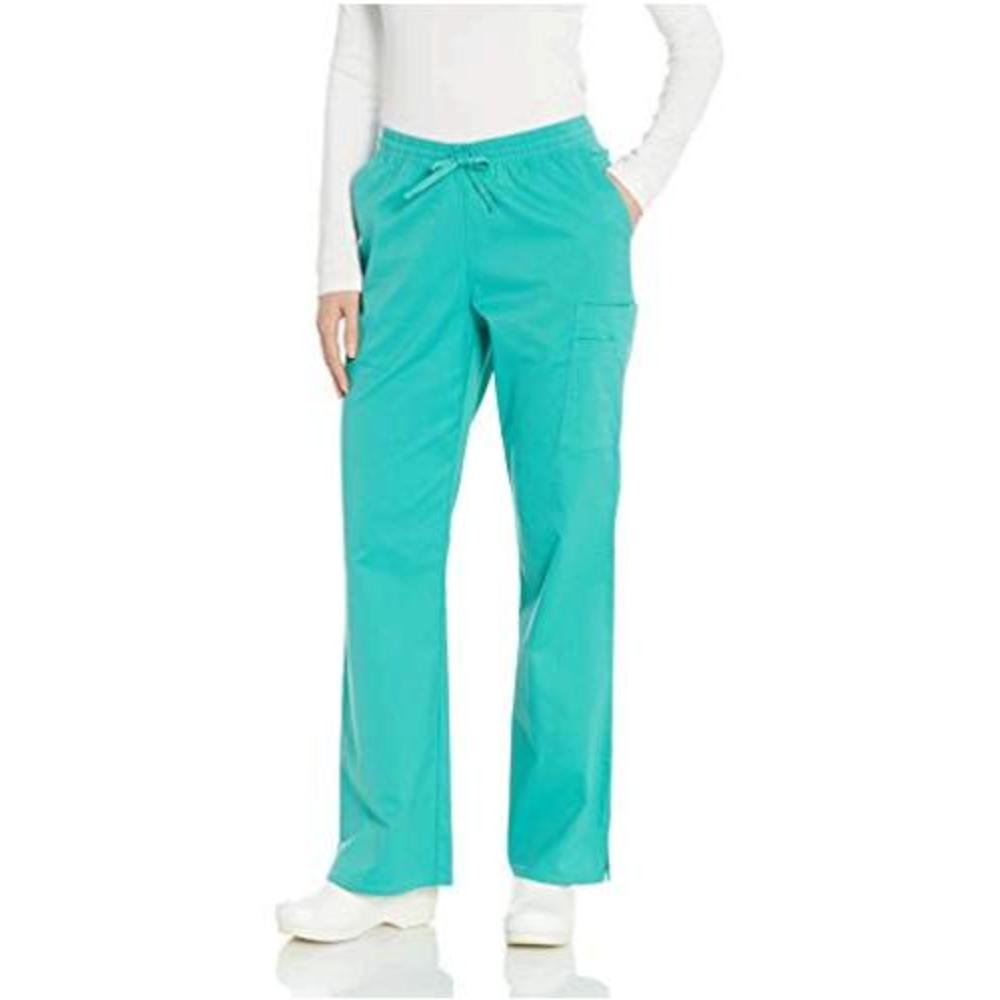Amazon Essentials Essentials Women's Quick-Dry Stretch Scrub Pant, Surgical Green, Small