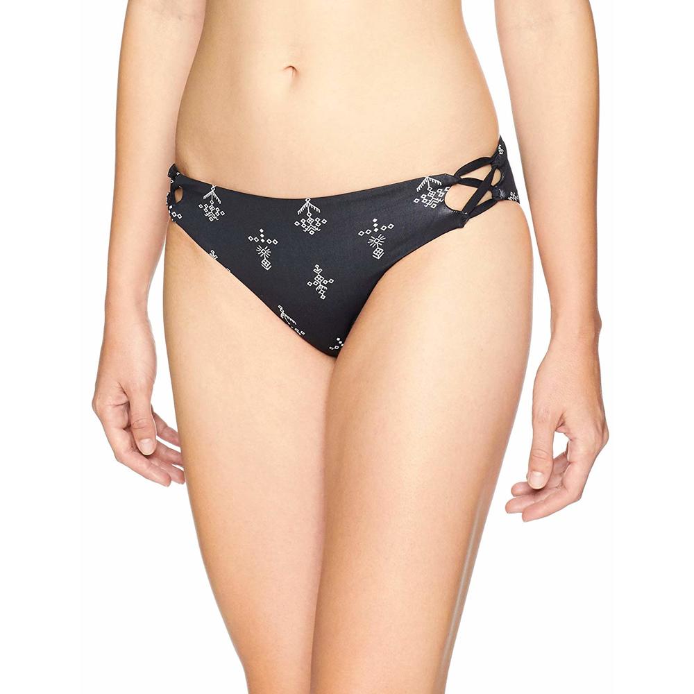Roxy Women's Printed Softly Love Reversible Scotter Bottom, Anthracite Simple...