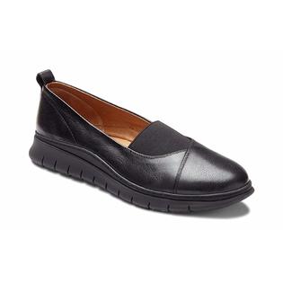 Vionic Womens Linden Leather Round Toe Loafers
