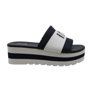 Michael Michael Kors Womens Brady Slide Leather Open Toe Special Occasion Pla Michael Michael Kors Womens Brady Slide Leather Open Toe Special Occasion Pla