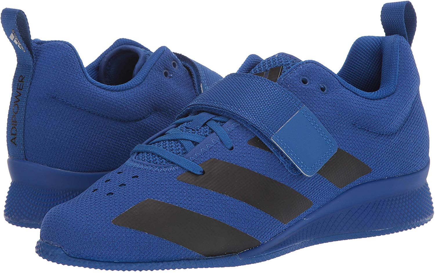 Adidas Men's Shoes Adipower Fabric Low Top Slip On Running Sneaker