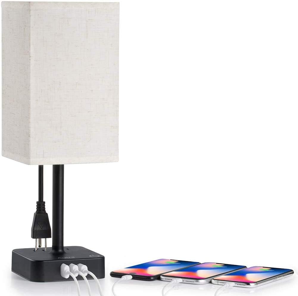 Autra 3 Way Touch Control Dimmable, Three Way Touch Table Lamp