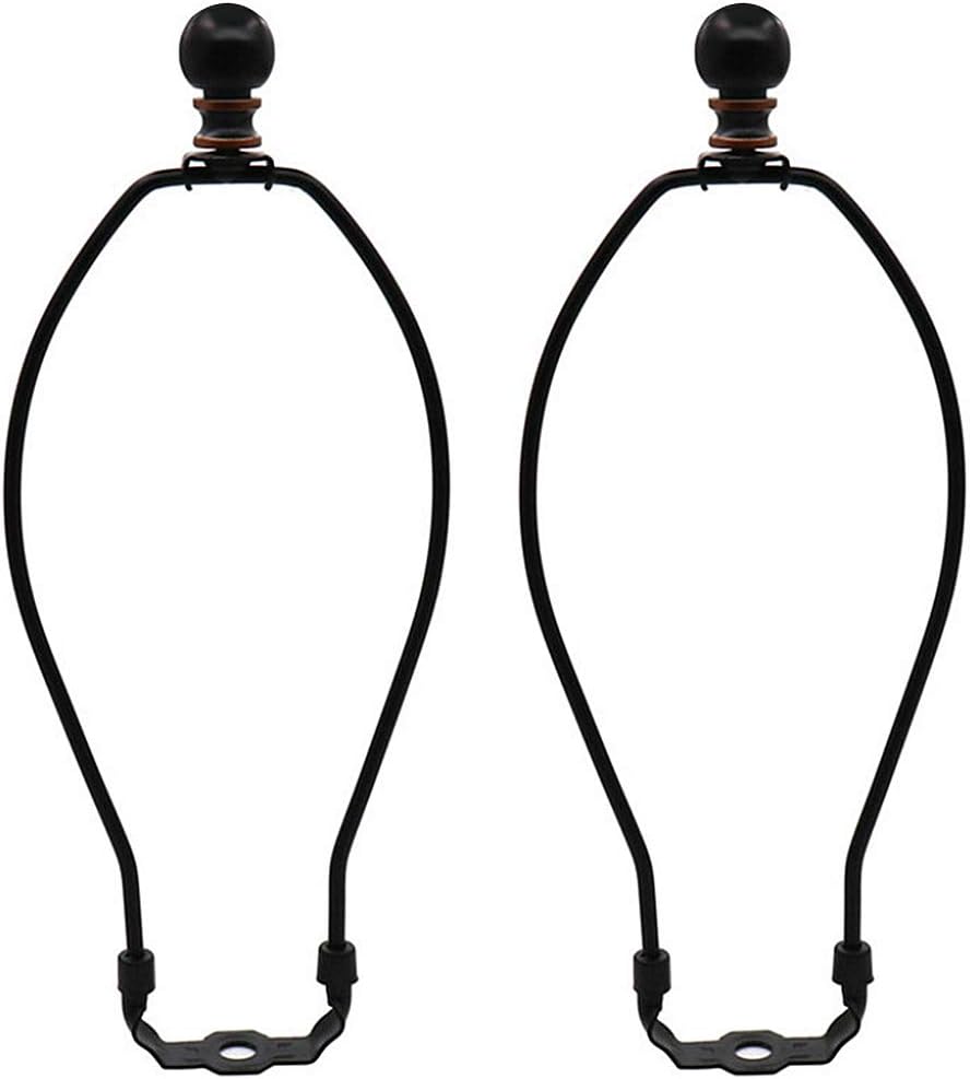 Strawbleag 2 Pack 8 Inch Lamp Shade Harp Holder Heavy Duty Bracket Diy Lighting Replacement Accessories For Table Floor Strawbleag 2 Pack 8 Inch Lamp Shade, How To Install Lamp Shade Holder