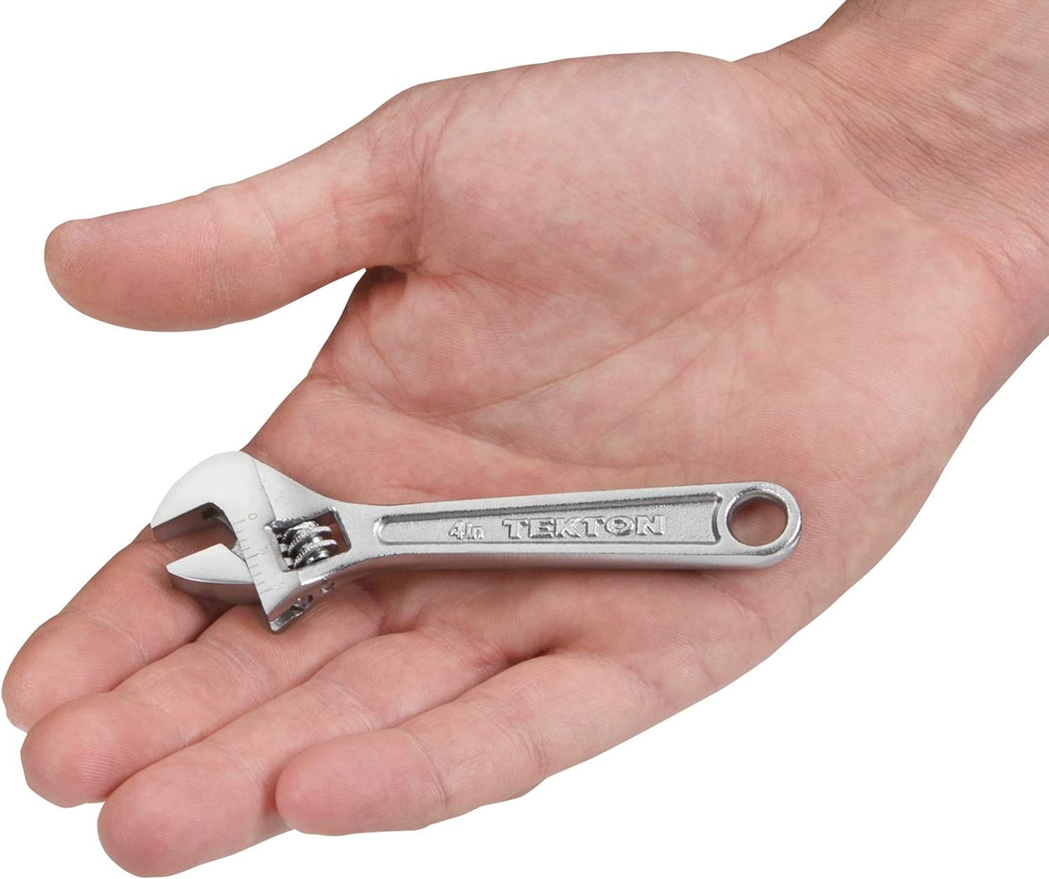 TEKTON 23001 4-Inch Adjustable Wrench