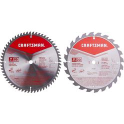 Craftsman 10-Inch Miter Saw Blade, Combo Pack (CMAS210CMB)