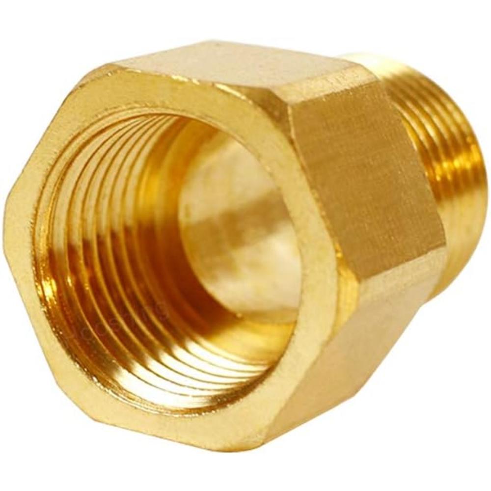 Hooshing Brass Pipe Fitting 1 2 Female To 1 2 Male Pipe Nipple Extension Connector Fitting Hooshing Brass Pipe Fitting 1 2 Female To 1 2 Male Pipe Nipple Extension Connector Fitting