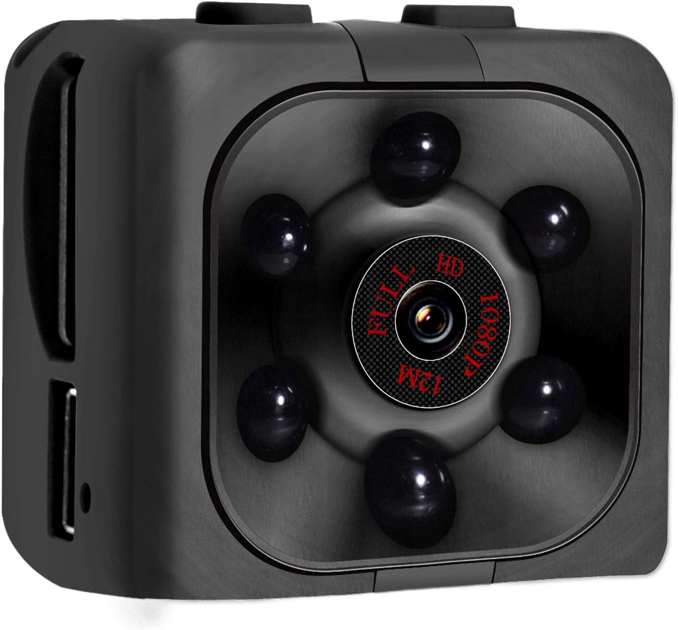 SISFUNG.INC Mini Spy Camera, 1080P HD Mini Spy Camera with Audio and Video Recording, Night Vision, Motion Detective - No Wi-Fi Need