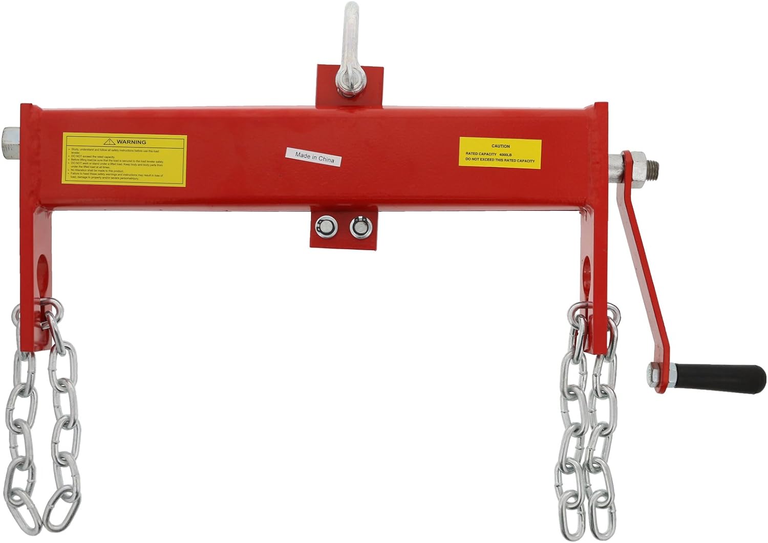 Dragway Tools 2 Ton Load Leveler for Engine Hoist Shop Crane Cherry Picker Lift Hoist