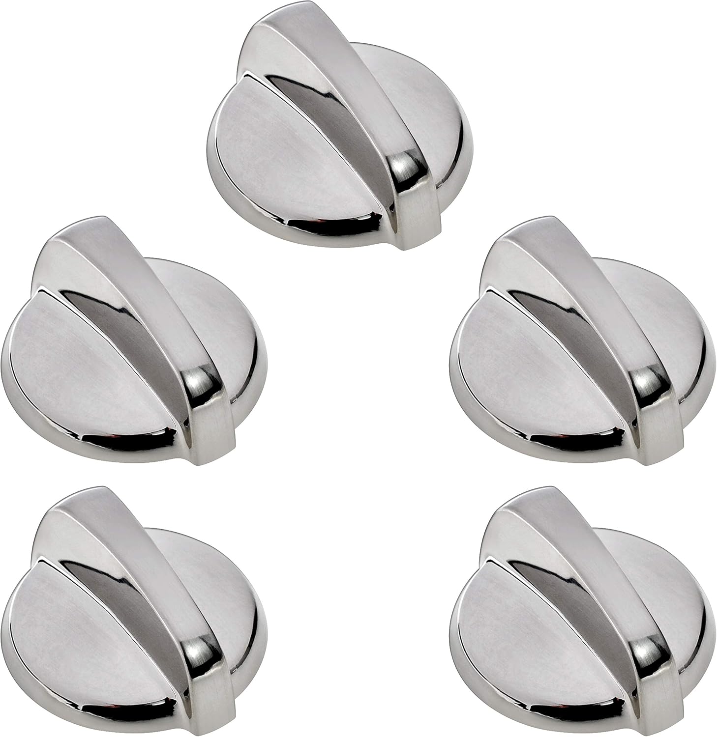 Wadoy Wadoy_WB03T10284 WB03T10284 Burner Control Knobs (5 PCS ...