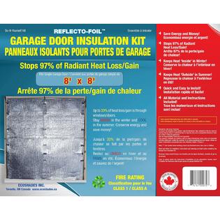 Reflective Foil Garage Door Insulation Kit 8 X8 Diy Kit Reflective Insulation Reflective Foil Garage Door Insulation Kit 8 X8 Diy Kit Reflective Insulation