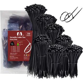 Zyiming Zip Ties Assorted Sizes 700 Pack 4 6 8 10 12 Inch Cable Ties Heavy Duty 40lbs Plastic Wire Ties Self Locking Cable Zipties Cord Zyiming Zip Ties Assorted Sizes 700 Pack 4 6 8 10 12 Inch Cable Ties Heavy Duty 40lbs Plastic Wire Ties Self Locking Cable Zipties Cord