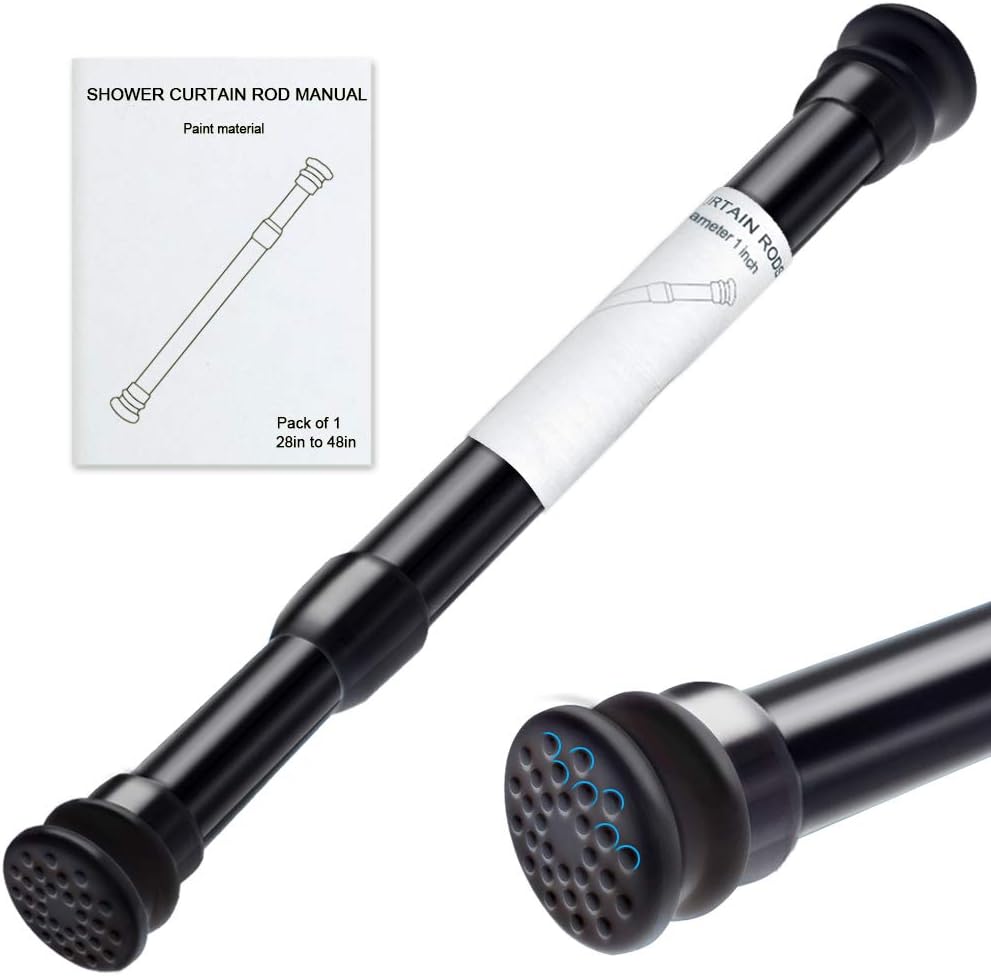 XIQIYY Heavy Duty Tension Rod,Adjustable Shower Rod Tension ...
