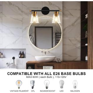 Wihtu 2 Light Vanity Lights Fixtures Wihtu 2 Light Vanity Lights Fixtures