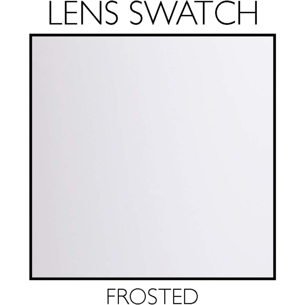 Design House 588210 Aubrey Transitional Indoor Wall Light Dimmable Frosted Glass, 1-Light Light, Matte Black