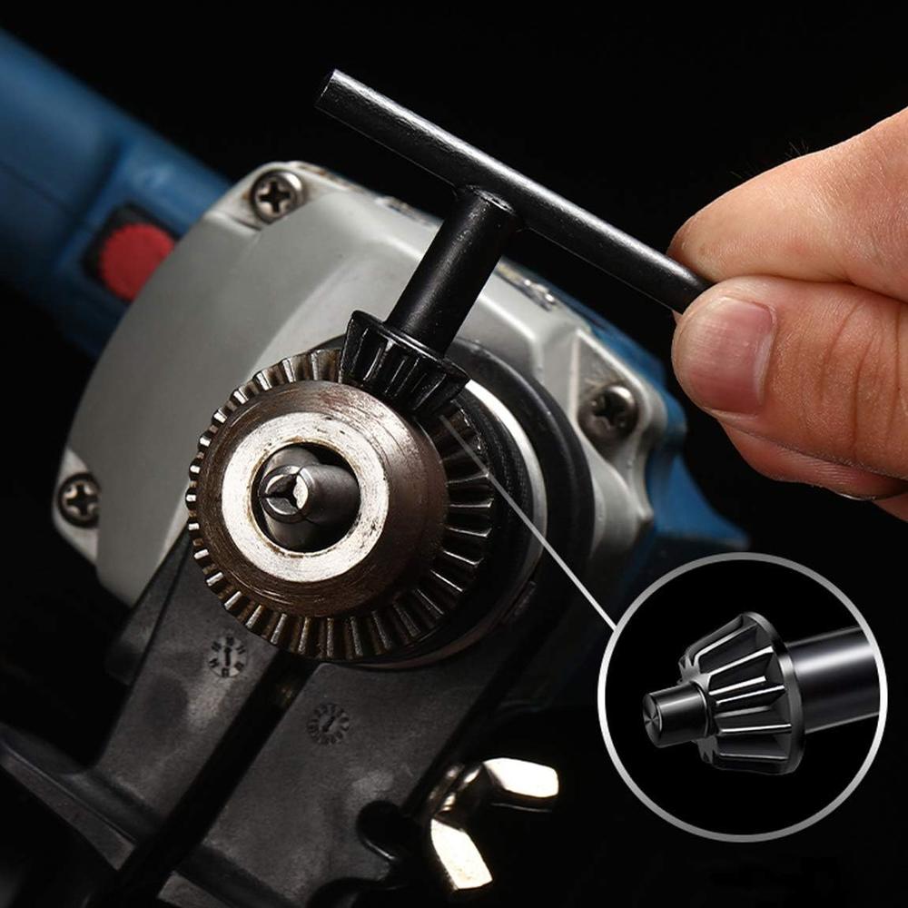 ATOPLEE Drill Chuck Key,4pcs Drill Chuck Wrench Electric Drill Clamping Tool [Chuck Diameter:3/4" /3/8" /1/2"/5/8"]