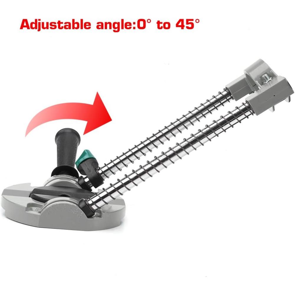 Akozon Drill Guide 45 Degree Adjustable Angle Drill Holder Guide Stand Positioning Bracket for Electric Drill
