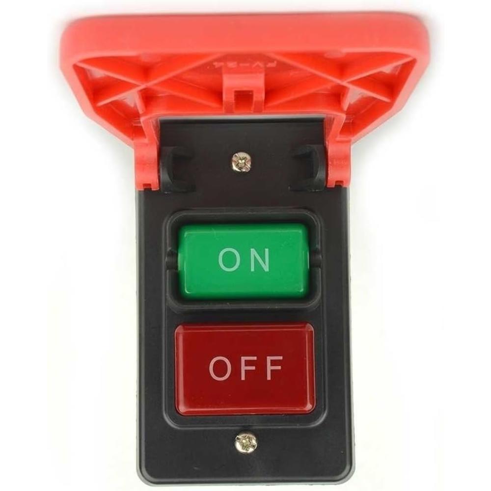 Atom Emergency Shutoff Stop 110/220 Volt Paddle On/Off Switch. Table Saw Band Safety